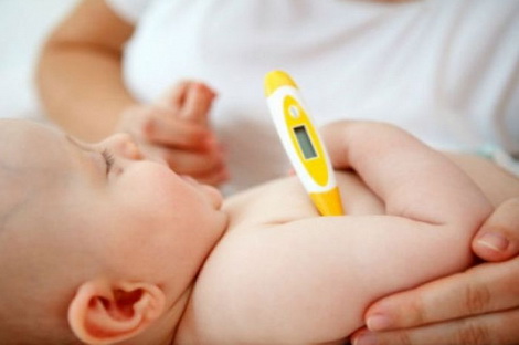 Как измерить температуру у грудного ребенка